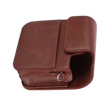 Protective Camera Case Brown Camera Bag PU Leather Camera Bag With Removable Fit