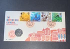GB 1998 Notting Hill Carnival coin cover franked incl 50p coin, 25Aug98 (20-4)