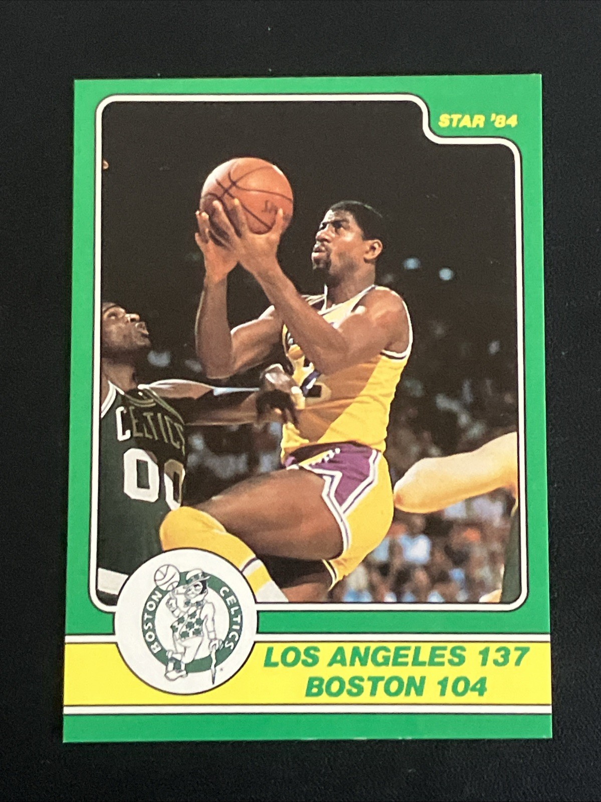 1984 Star Celtics Champs #10 Magic Johnson