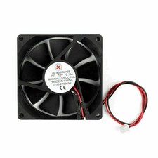 DC Brushless Cooling PC Computer Fan 12V 8020s 80x80x20mm 0.15A 2 Pin Wire