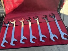 Snap On Four Way Angle Open End Wrench Set 7 Piece Sae 1 12- 2 Snap On Four Way Angle Open End Wrench Set 7 Piece Sae 1 12- 2