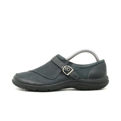 Merrell Damen J69078 Slipper schwarz Leder Footwear Freizeitschuhe EU 37,5
