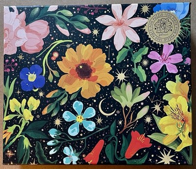 Galison Intergalactic Flora 1000 Piece Foil Puzzle