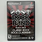 Rock Band Track Pack: Classic Rock (Sony PlayStation 2, 2009) CIB Complete