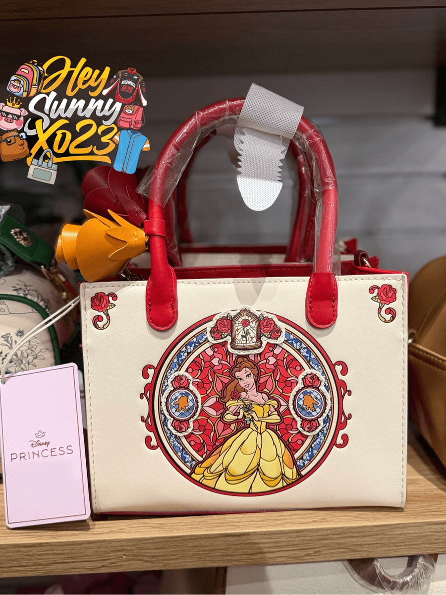Loungefly Beauty and the Beast Belle Stained Glass Portrait