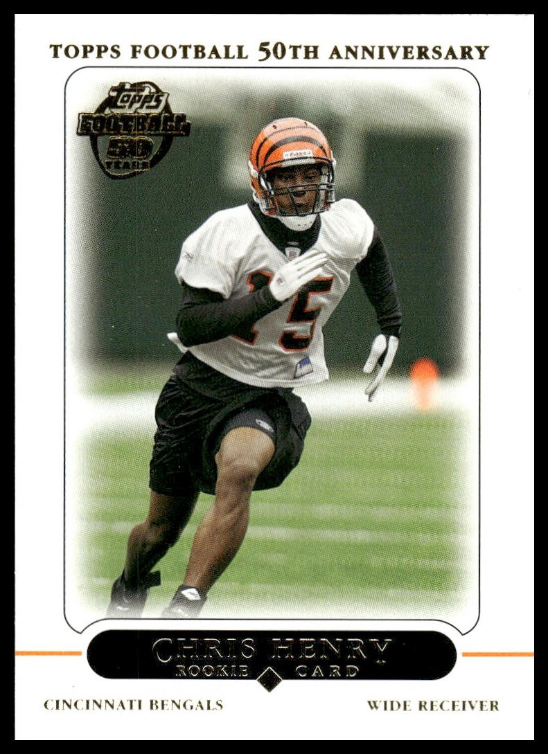 Chris Henry Topps #400 Base