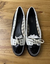 Coach Patent Leather Loafer Flats 8