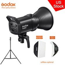 Godox SL60IID LED Video Light 70W Bowens Mount LED Studio Light Softbox 2m Stand
