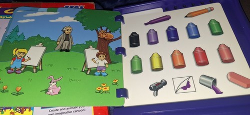 Sega Pico - Magic Crayons - Game In Box - Tested & Working! - Bild 6 von 6