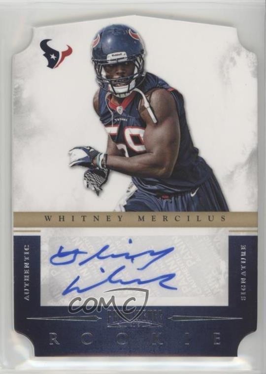Whitney Mercilus Panini Prominence #168 Autograph