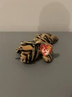 "Stripes" the Tiger (1995) Ty Beanie Baby - Vintage Plush