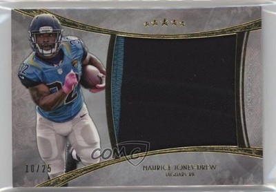 2013 Topps Five Star Jersey Relics Gold 10/25 Maurice Jones-Drew Jumbo Patch go9