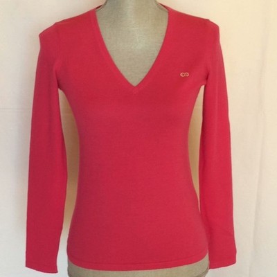 ESCADA SPORT V-neck Long Sleeves Sweater .