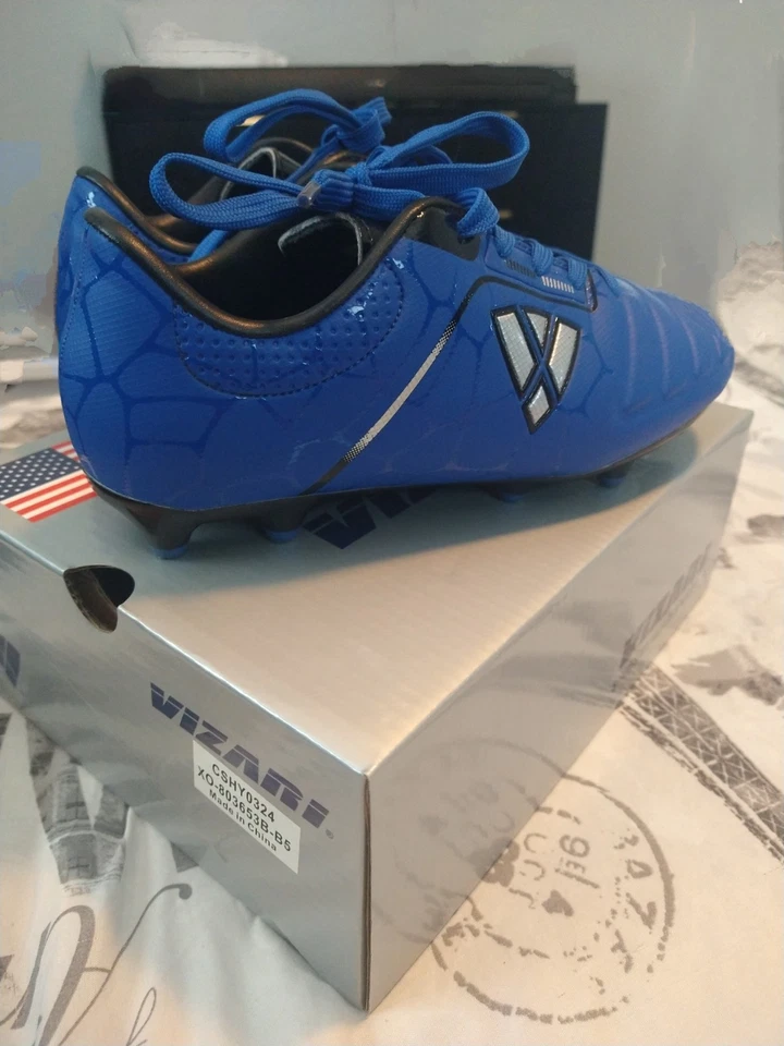 Botines de fútbol Vizari azules Foto 4 de 4
