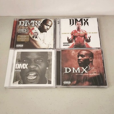 Lot of 4 DMX Sealed CDs Rap Earl Simmons Definition, Flesh, Best of, It's Dark