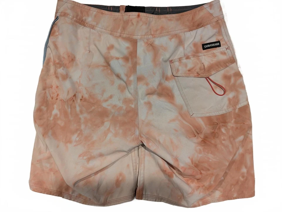 Pantalones cortos de surf Quiksilver Highline Tie Dye para hombre 32x8 Foto 2 de 4