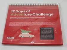 The Adventure Challenge 12 Scratch-Off Holiday Adventures For Families Kids NEW