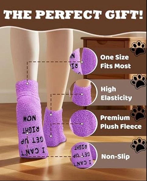 Regalos de Navidad para Mujeres Mamá Abuela Maestra Esposa Amantes de los Perros, Divertido Difuso... Foto 4 de 4