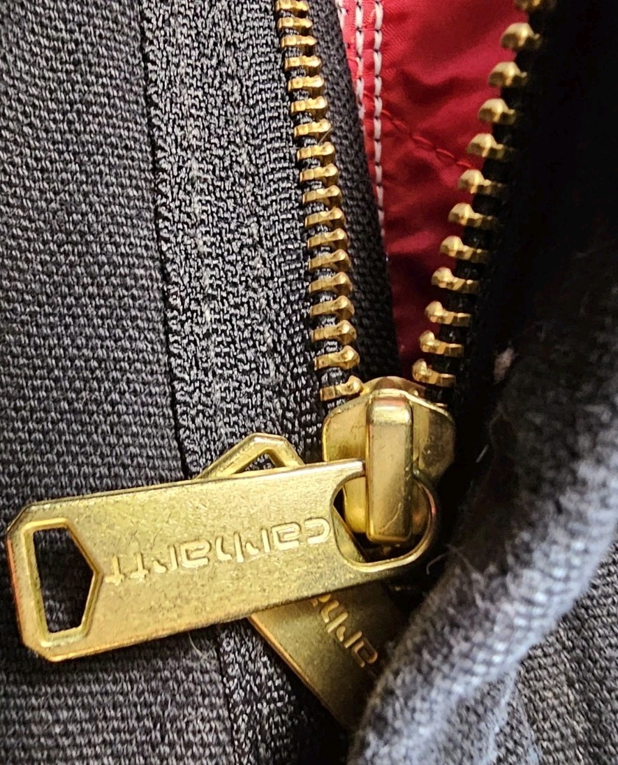 Carhartt R38 Black Arctic Quilted Insulated Lined Bib Overalls Mens 50"x32"  VGC thumbnail 15