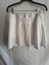 Champion Women s White Athletic Skort M Tennis Golf Active Skirt Built-In Shorts