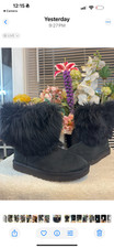 UGG 1090609 Short Sheepskin Cuff Boot US Size 7 bota600thrifty