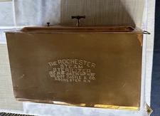 Vintage Copper The Rochester Steam Sterilizer by Wilmot Castle & Co Brass Trim