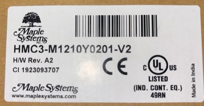 Maple Systems Inc. HMC3-M1210Y0201-V2