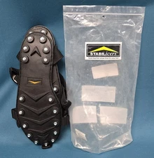 Stabilicers Maxx High Performance Strap n Snow & Ice Traction Cleats sz XL