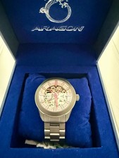 ARAGON Antigravity SII NH70 skeleton automatic watch with 24 jewels