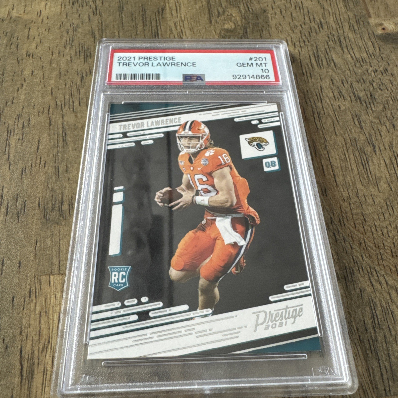 Trevor Lawrence Panini Prestige #201 Base