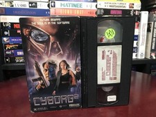 Cyborg 2 (VHS, 1993) Rare 90s Sci Fi Angelina Jolie Cult OOP HTF Vidmark Palance