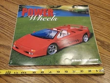 Vintage Power Wheels 16 Month 2004 Calendar Exotic Automobile Calendar