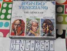 3 Cd Rondo Veneziano The Genius of Vivaldi Mozart Beethoven Cofanetto Box