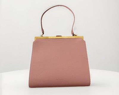 MANSUR GAVRIEL Elegant Dahlia Leather Bag Pink w/ Accessorie