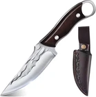 Viking knife Chef Knife Japan Kitchen Meat Cleaver Butcher Boning Knife w/Sheath