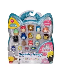 Squishmallow Squish-a-longs Series 1 Ring Mix & Match Accessories 14 Figures 