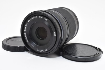Olympus M.Zuiko Digital Objektiv 40 150 mm f/4 5,6 R ED MSC schwarz MFT [EXC+...