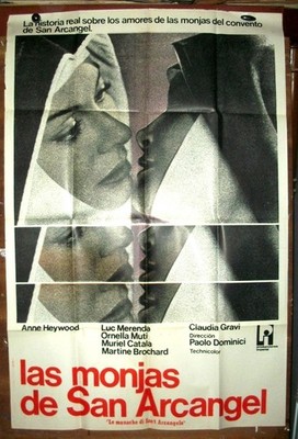 ORNELLA MUTI ! orig1SH movie poster 1973 LE MONACHE DI SANT'ARCANGELO ! SEX !