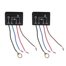 2* 3 Way Touch Control Sensor Table Light Parts Dimmer Bulb Lamp Switch