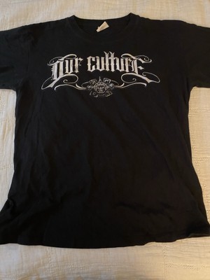 Vintage Black And Multi Colored Out Culture Aztec Calendar Graphic Size L Tshirt