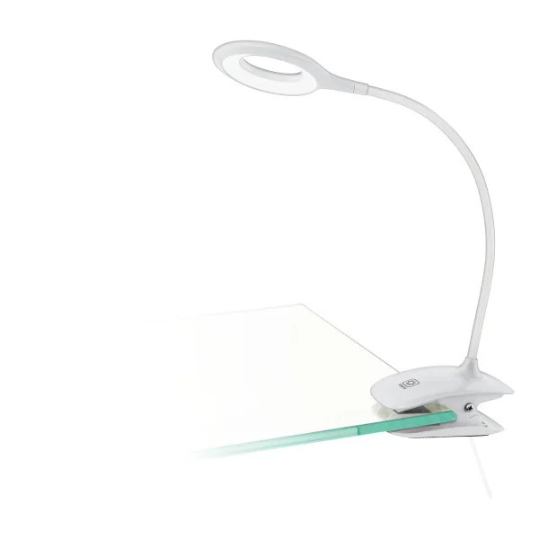 Eglo LED Klemmleuchte Cabado 3,2W Weiß Neutralweiß Tischleuchten-image