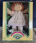 Cabbage Patch Kids Doll Red Hair Green Eyes With Birth Certificate