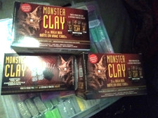 Monster Clay Elastic Clay, lot new