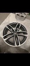 * 21" GENUINE AUDI RS6 S6 A6 ALLOY WHEEL RIM 4g0601025CF 9.5J ET25 MATT 5X112