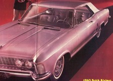 1963-1965 Buick Riviera 8 Pg Article