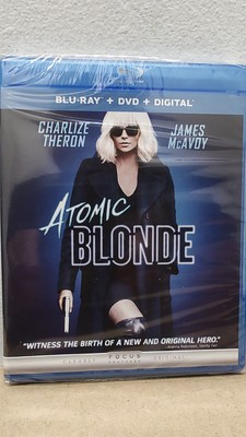 Atomic Blonde Special Edition Blu-ray + DVD + Digital Movie Bundle [NEW]