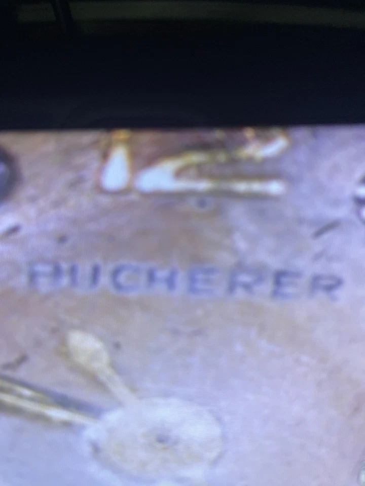 Vintage Bucherer Luxury 17 Jewels Swiss W Diamonds Watch Necklace Working Ster - Image 2 of 4