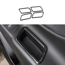 Caja de almacenamiento de puerta de auto negra titanio para Chevrolet Equinox 2018-2021