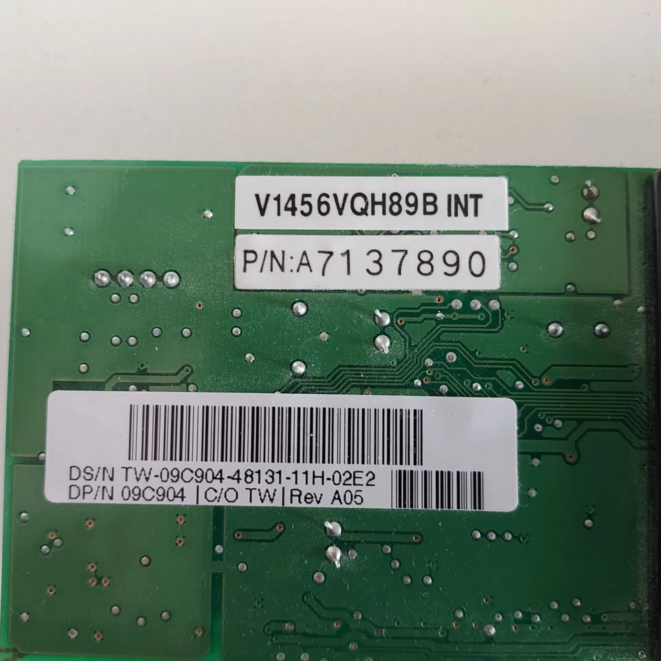 Lucent Technologies 56K PCI Modem Model V1456VQH89B(INT) - Image 4 of 4