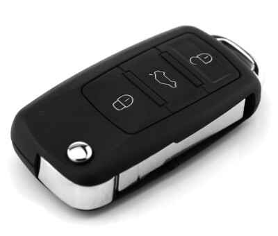 Car Key 3 Button Flip Key For VW Golf Plus V Polo Phaeton Touareg